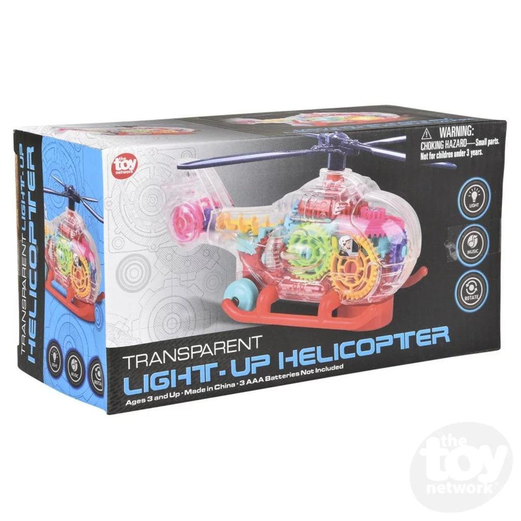 Light-Up Transparent Helicopter-The Toy Network-The Red Balloon Toy Store