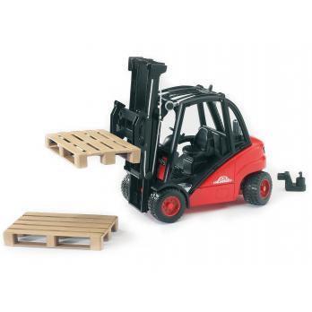 Linde Fork Lift H30D with Pallets-Bruder-The Red Balloon Toy Store