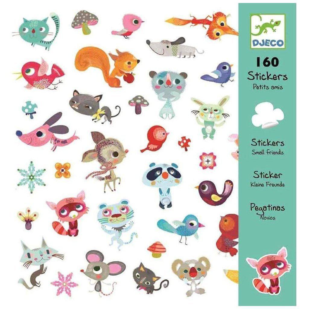 Little Friends - Stickers-Djeco-The Red Balloon Toy Store
