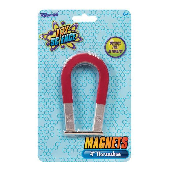 Magnets 4" Horseshoe-Toysmith-The Red Balloon Toy Store