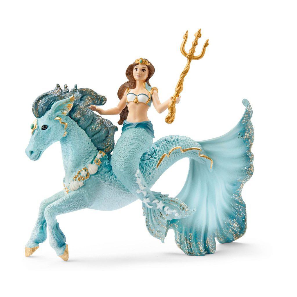 Mermaid Eyele on Underwater Horse-Schleich-The Red Balloon Toy Store
