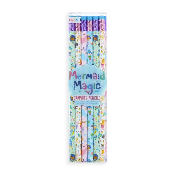Mermaid Magic Graphite Pencils-OOLY-The Red Balloon Toy Store