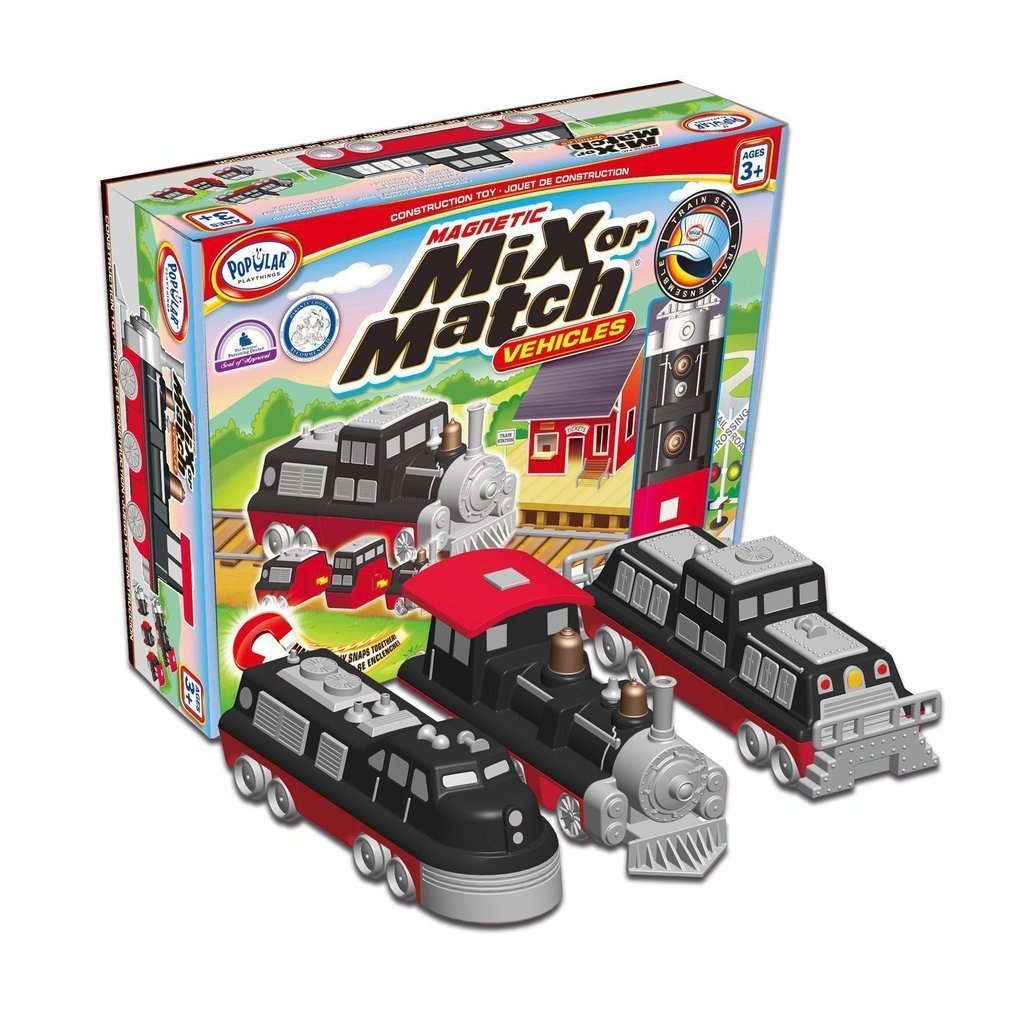 Mix or Match Vehicles Train-Popular Playthings-The Red Balloon Toy Store