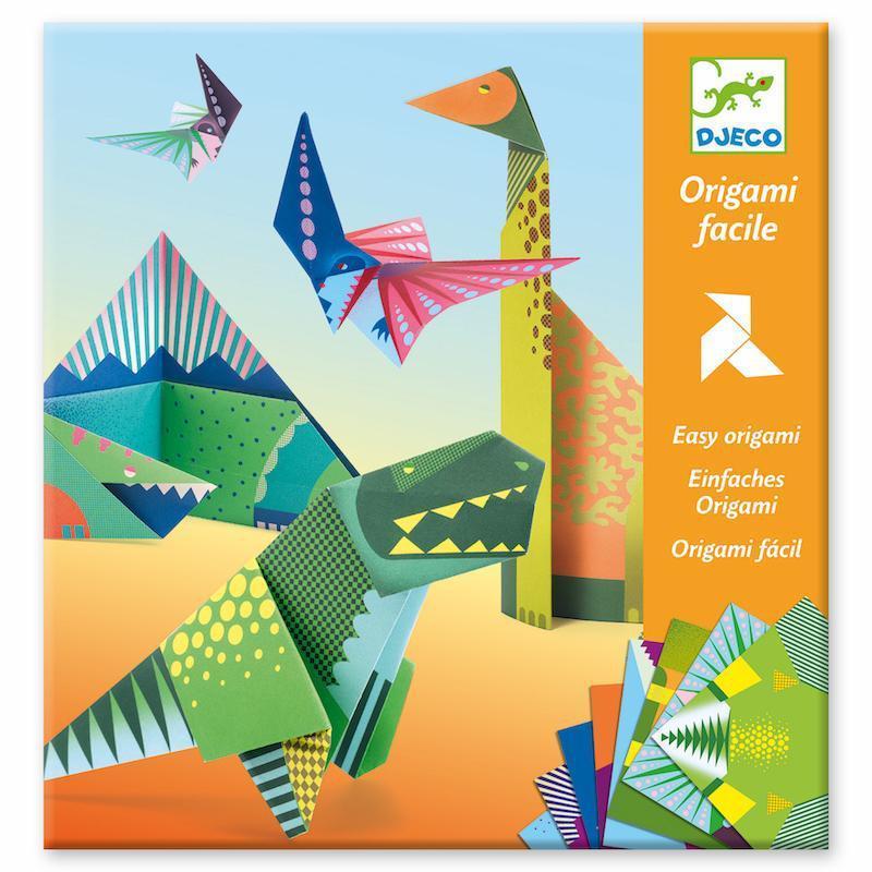 Petit Gifts - Origami Dinosaurs-Djeco-The Red Balloon Toy Store