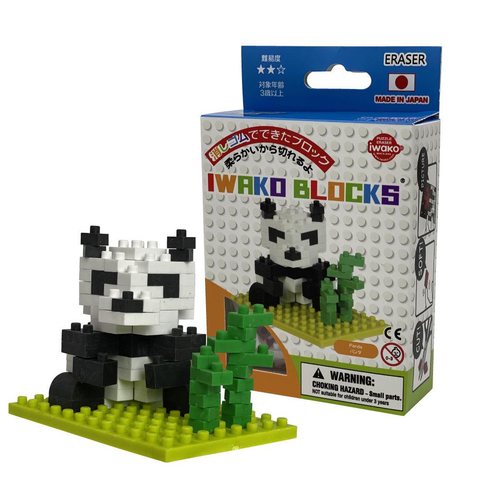 Panda - Iwako Eraser Blocks-Iwako-The Red Balloon Toy Store