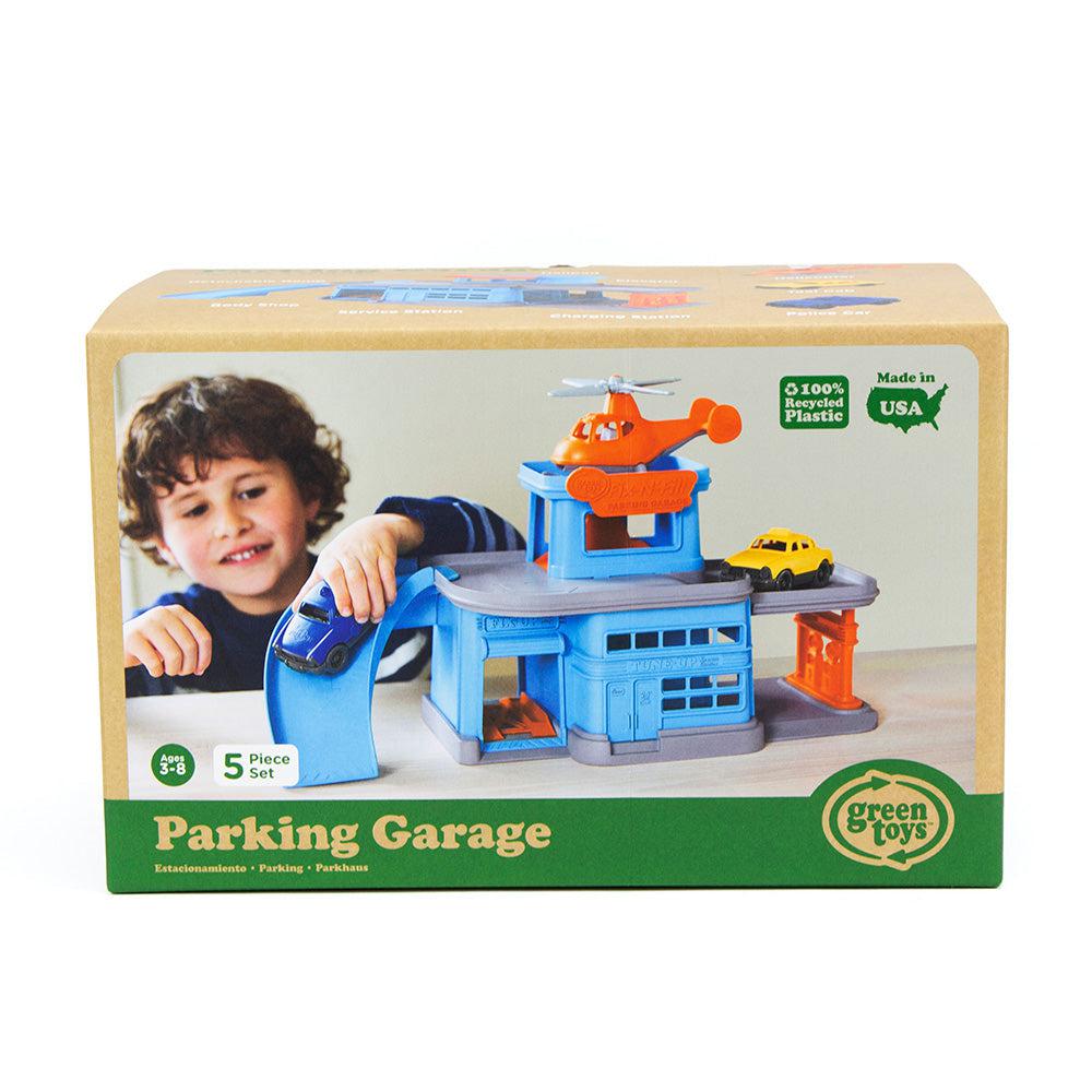 Parking Garage-Green Toys-The Red Balloon Toy Store
