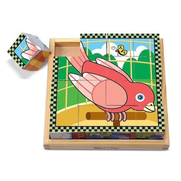 Pets Cube Puzzle-Melissa & Doug-The Red Balloon Toy Store