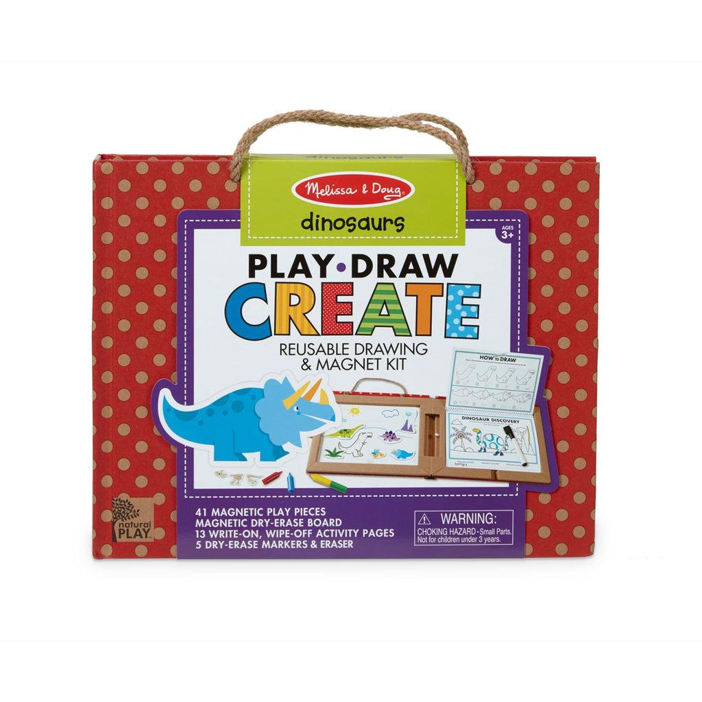 Play, Draw, Create - Dinosaurs-Melissa & Doug-The Red Balloon Toy Store