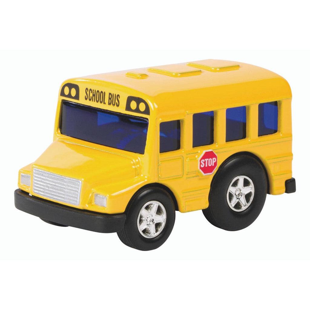 Pull Back Mini School Bus-Toysmith-The Red Balloon Toy Store