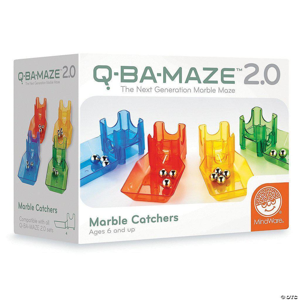 Q-BA-MAZE 2.0: Marble Catchers-MindWare-The Red Balloon Toy Store