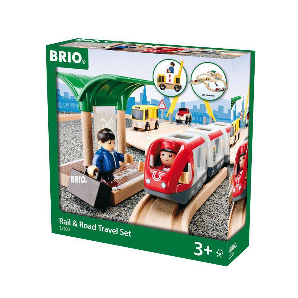 Rail & Road Travel Set-Brio-The Red Balloon Toy Store
