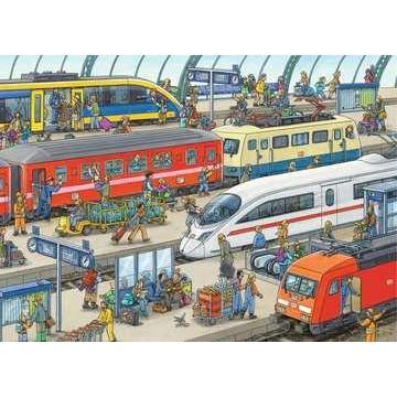 Railway Station-Ravensburger-The Red Balloon Toy Store