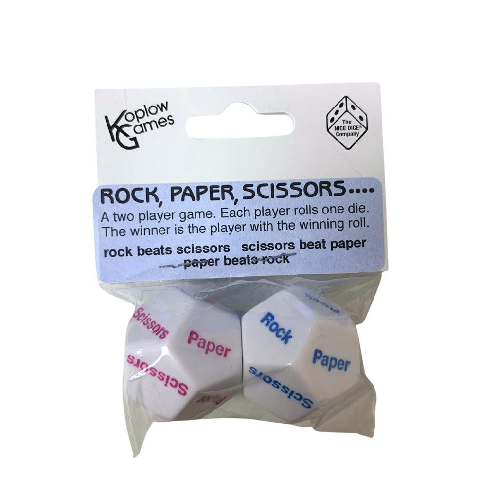 Rock Paper Scissors Dice-Koplow Games-The Red Balloon Toy Store