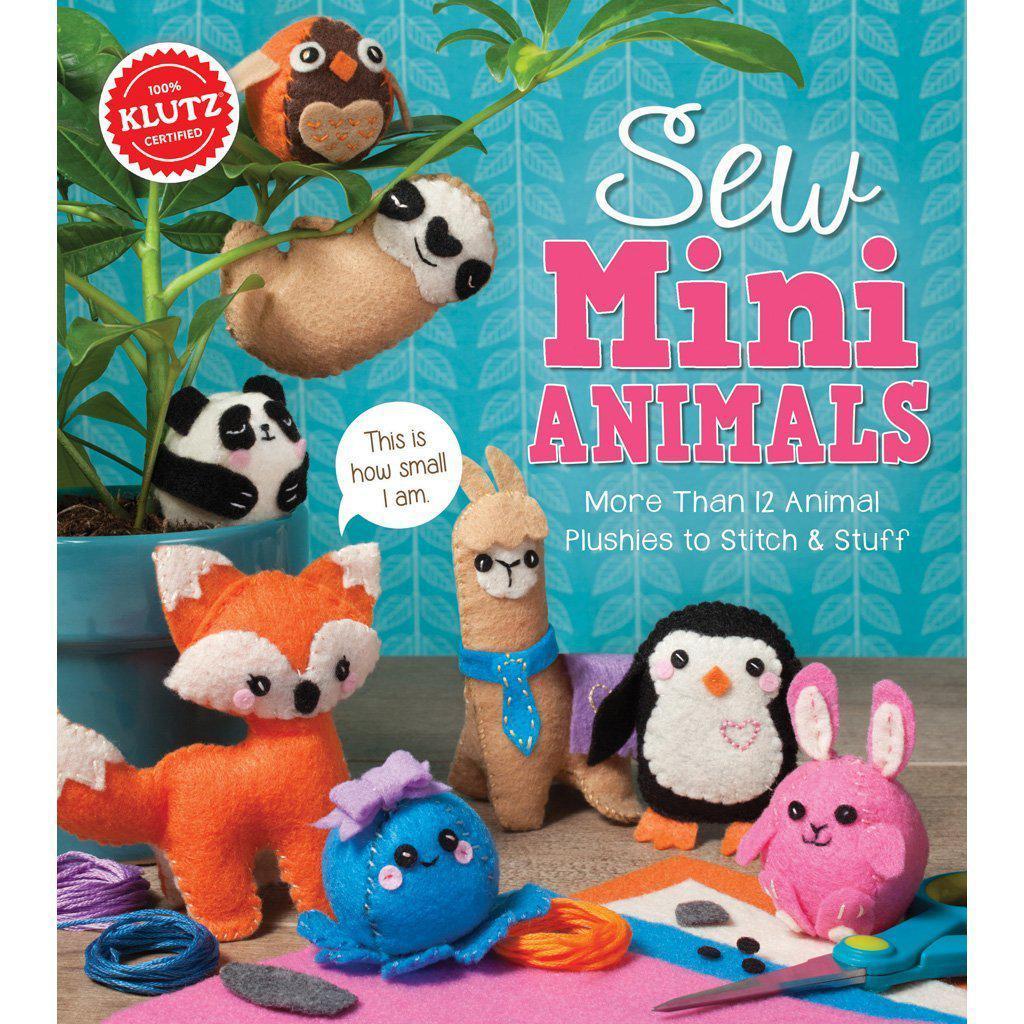 Sew Mini Animals-KLUTZ-The Red Balloon Toy Store