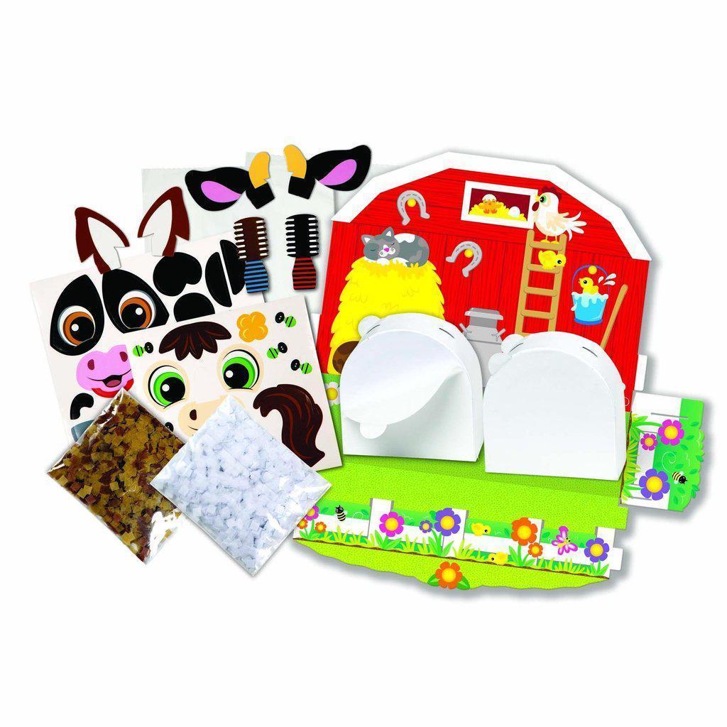 Shake It! Farm Animals Beginner Craft Kit-Melissa & Doug-The Red Balloon Toy Store