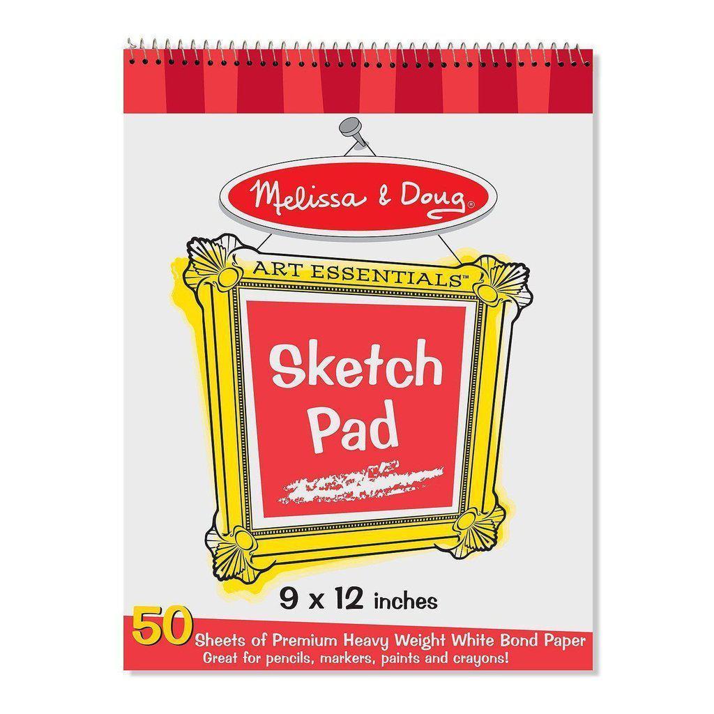 Sketch Pad (9"x12")-Melissa & Doug-The Red Balloon Toy Store