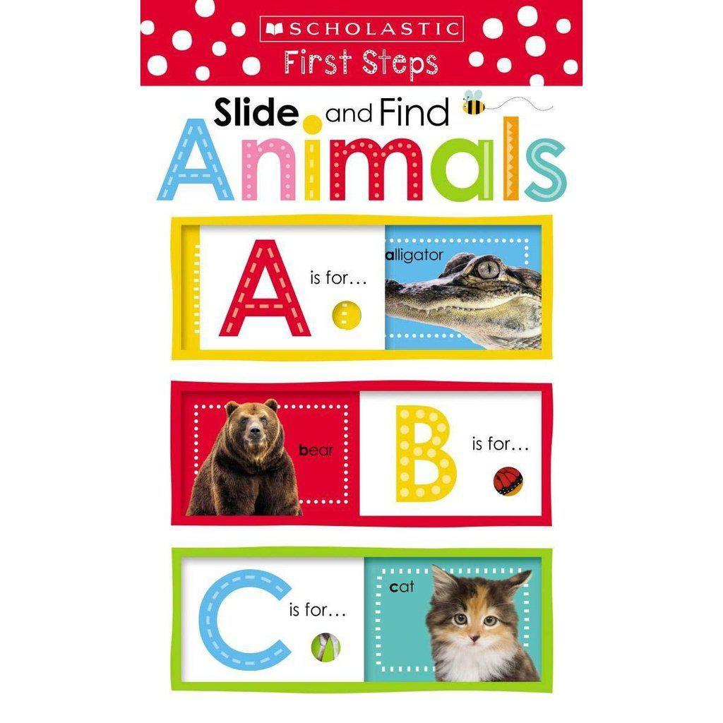 Slide and Find: Animals-Scholastic-The Red Balloon Toy Store