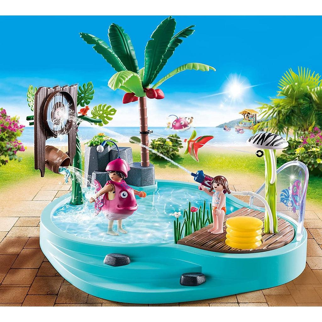 Small Pool with Water Sprayer-Playmobil-The Red Balloon Toy Store