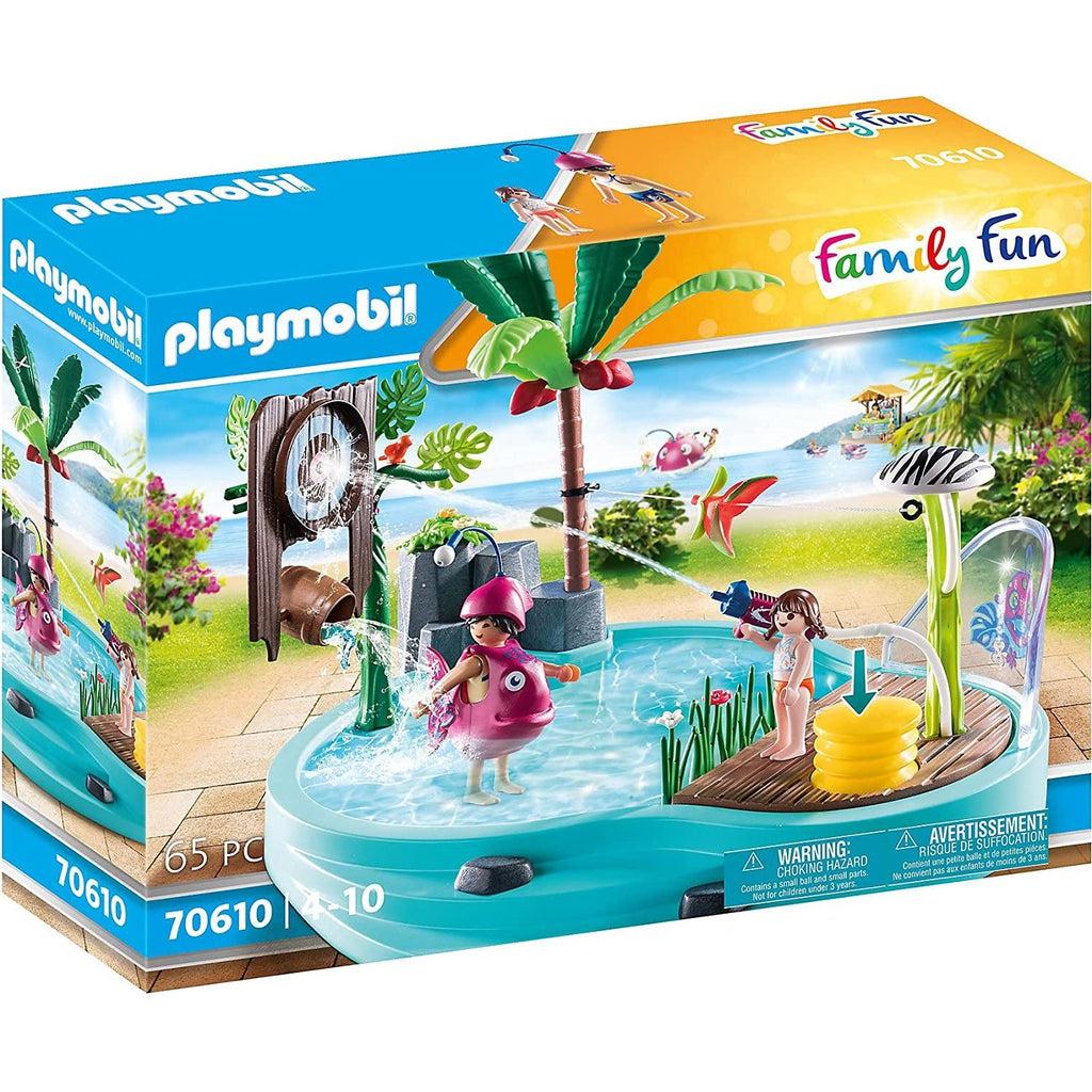 Small Pool with Water Sprayer-Playmobil-The Red Balloon Toy Store