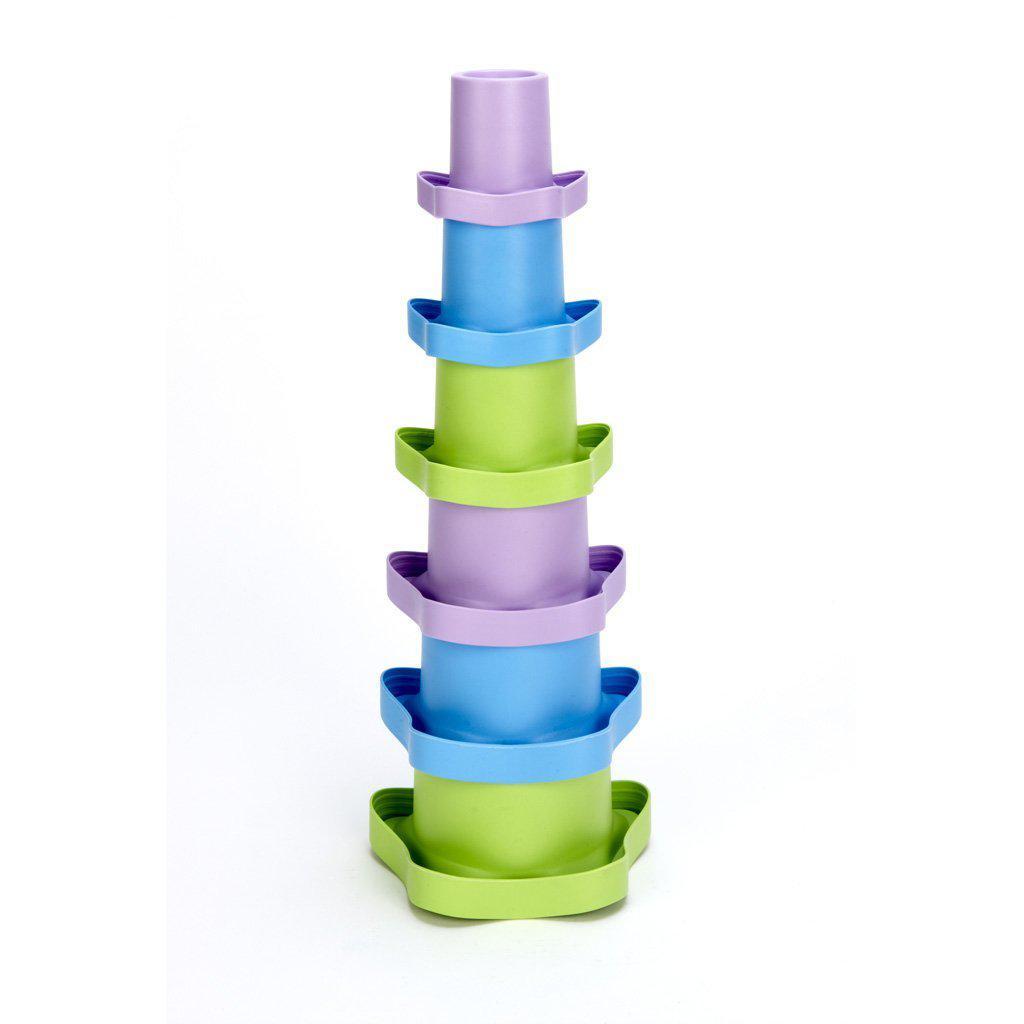 Stacking Cups-Green Toys-The Red Balloon Toy Store