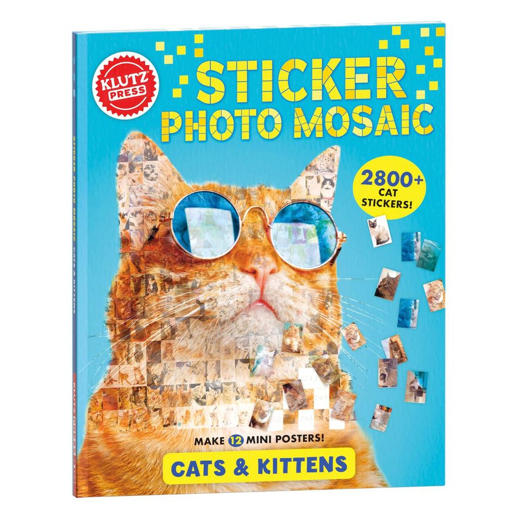 Sticker Photo Mosaic: Cats & Kittens-KLUTZ-The Red Balloon Toy Store