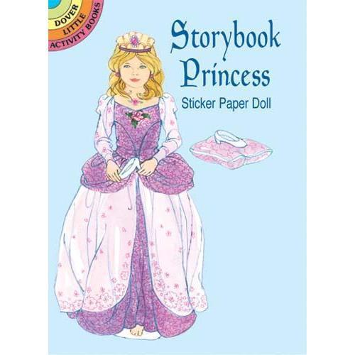 Storybook Princess Sticker Paper Doll-Dover Publications-The Red Balloon Toy Store