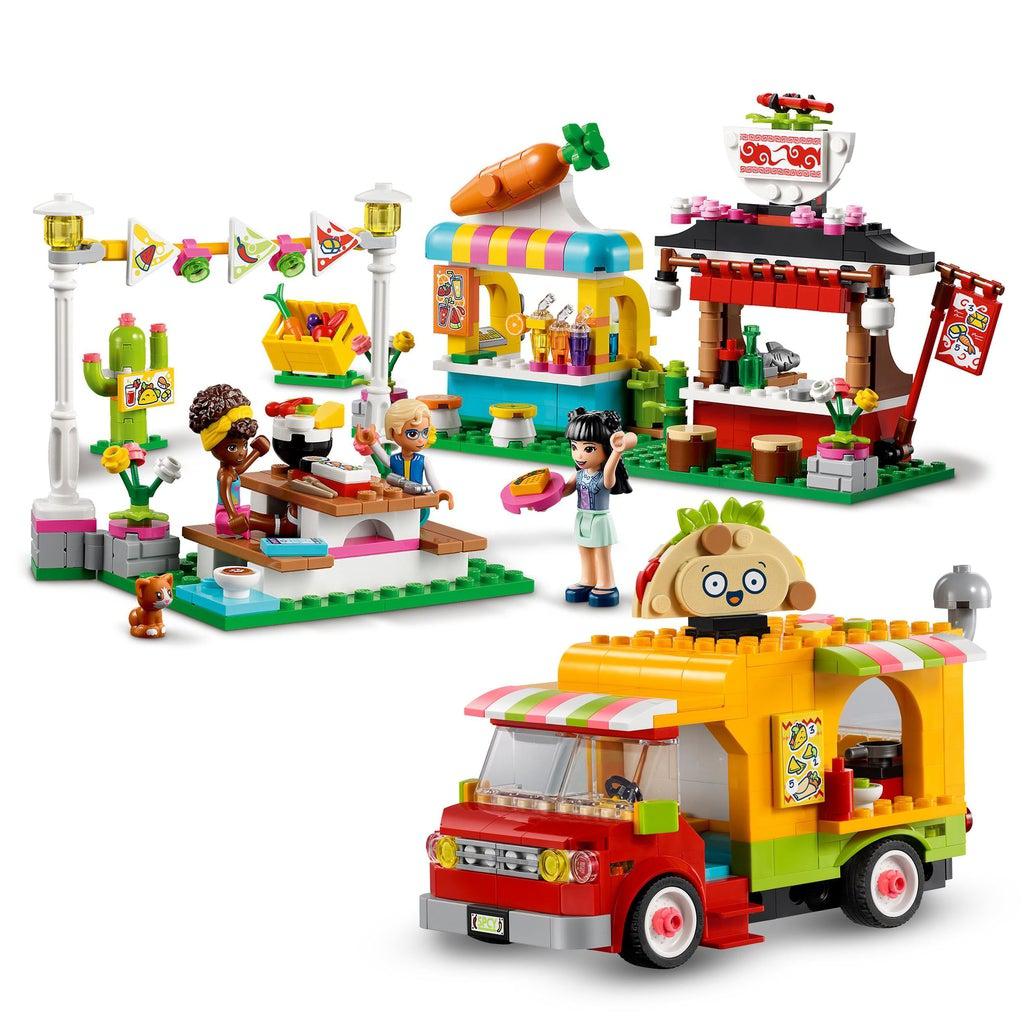 Street Food Market-LEGO-The Red Balloon Toy Store