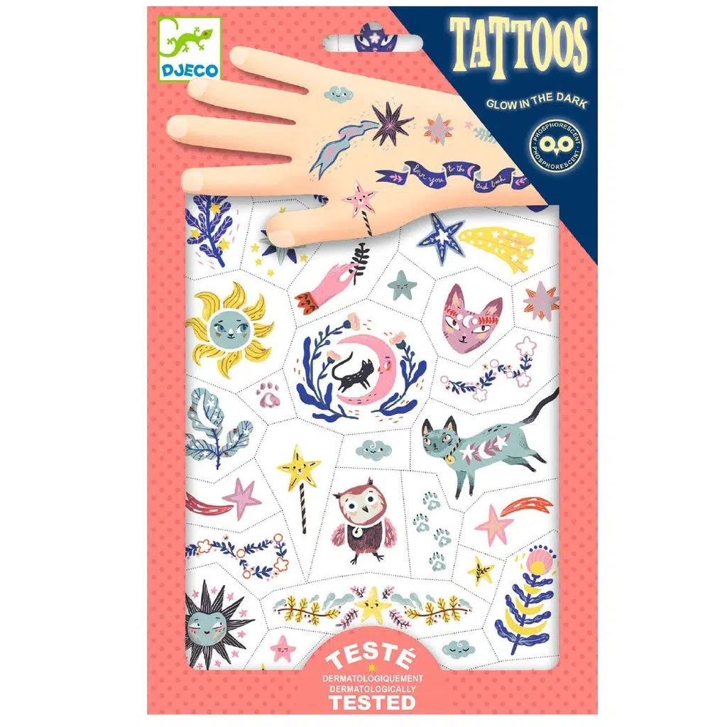 Sweet Dreams Tattoos-Djeco-The Red Balloon Toy Store