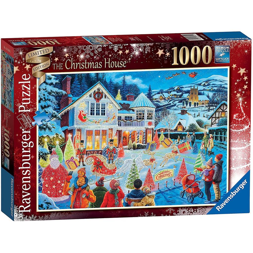 The Christmas House 1000pc-Ravensburger-The Red Balloon Toy Store
