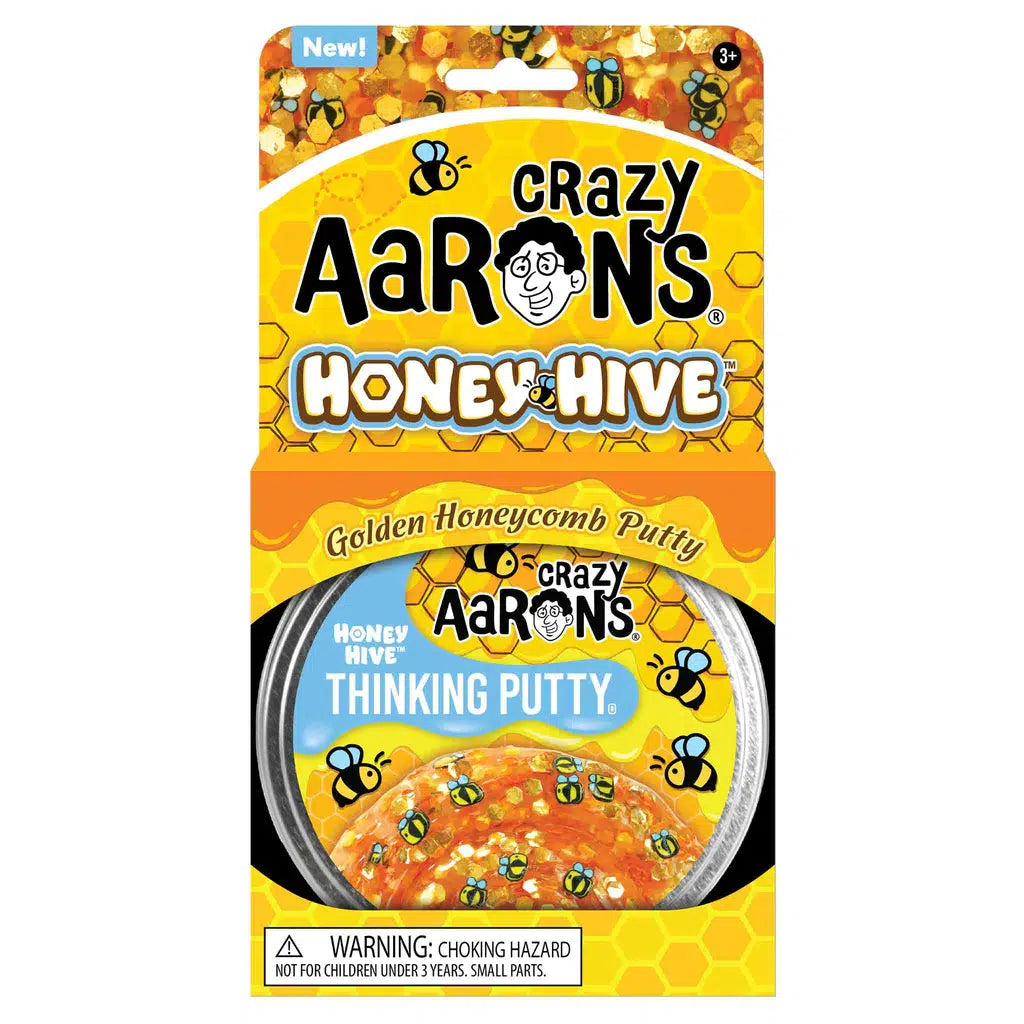 Thinking Putty - Honey Hive-Crazy Aaron's-The Red Balloon Toy Store