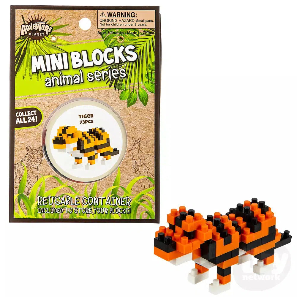 Tiger - Mini Blocks-Adventure Planet-The Red Balloon Toy Store