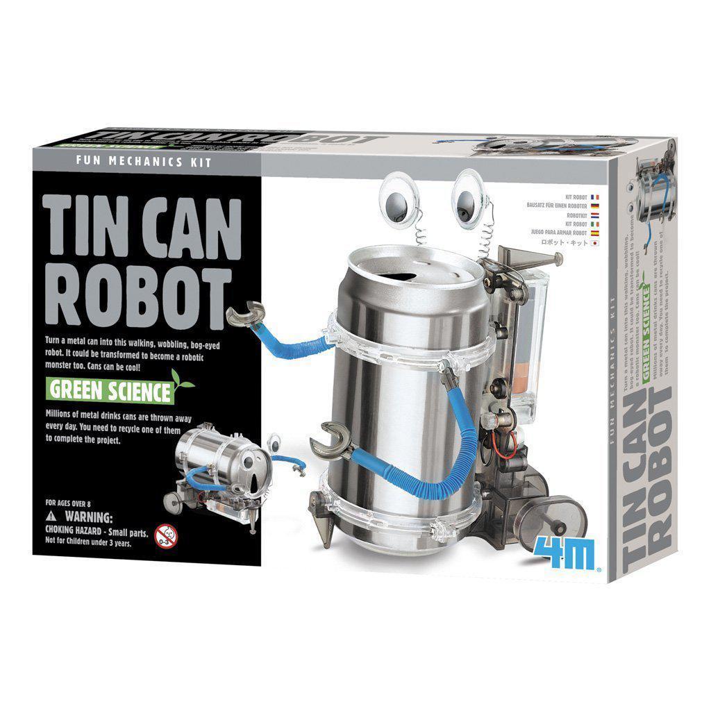 Tin Can Robot-4M-The Red Balloon Toy Store