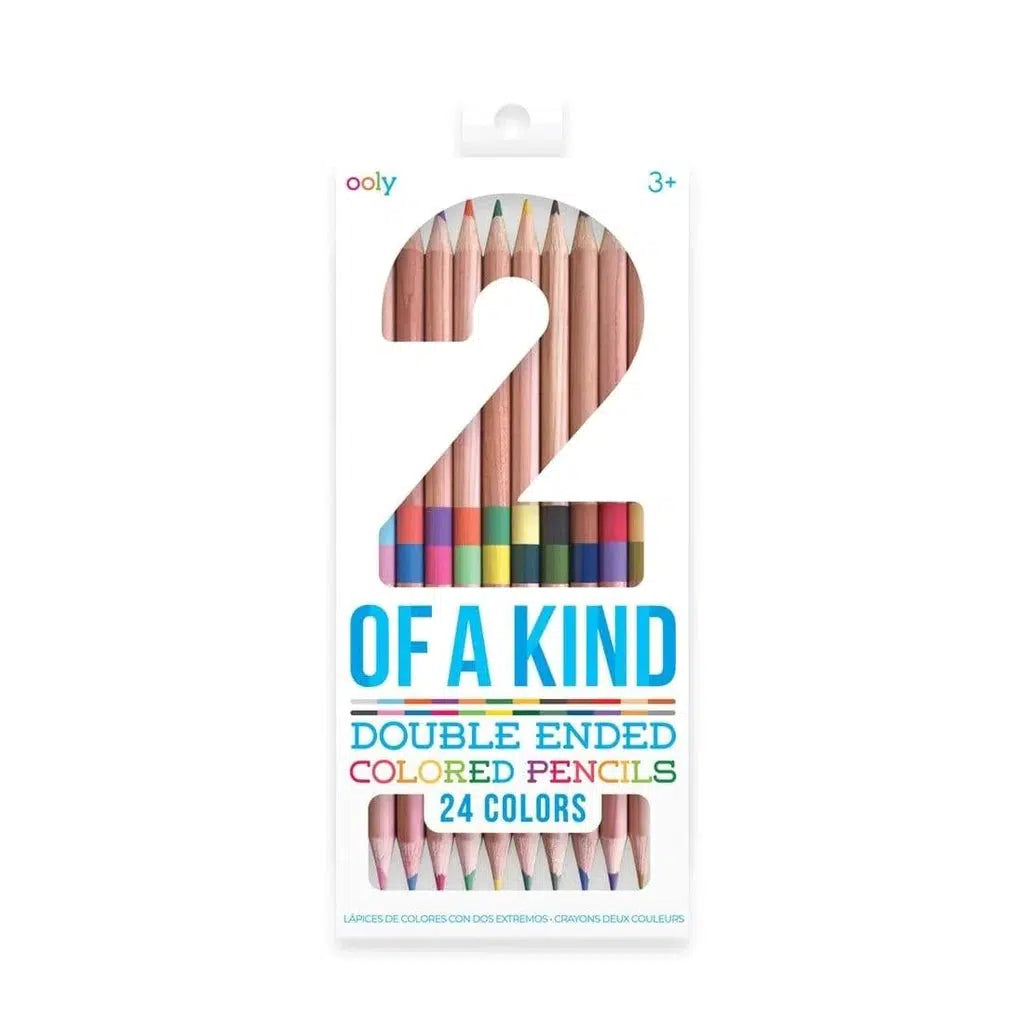 Two of a Kind: Double-Ended Colored Pencils-OOLY-The Red Balloon Toy Store