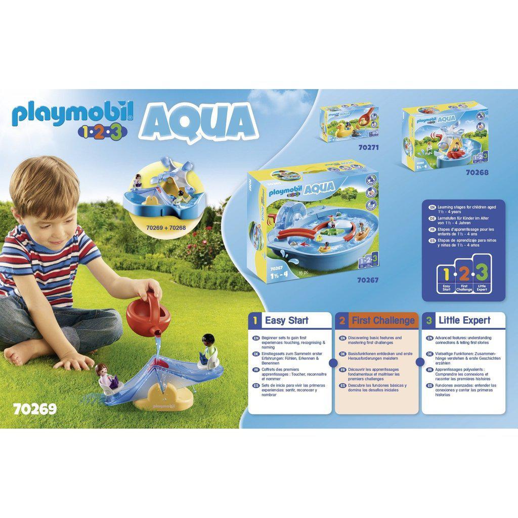 Water Seesaw with Watering Can-Playmobil-The Red Balloon Toy Store