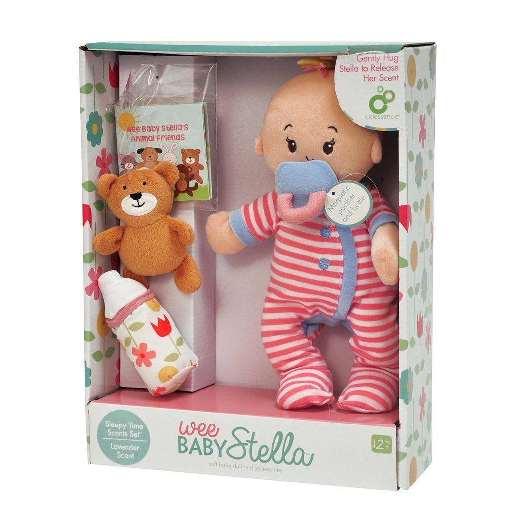 Wee Baby Stella Peach Sleepy Time Scents Set-Manhattan Toy Company-The Red Balloon Toy Store