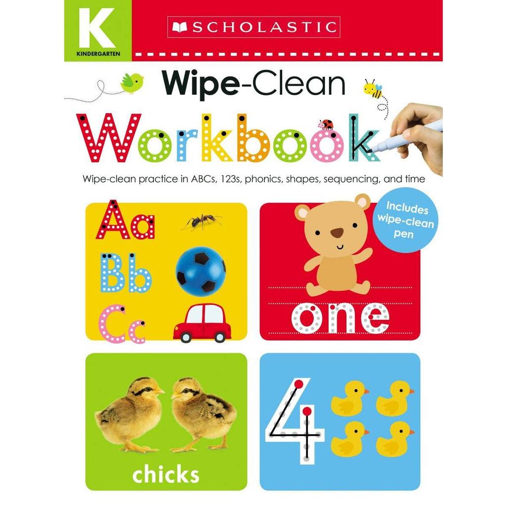 Wipe–Clean Workbook: Grade K-Scholastic-The Red Balloon Toy Store