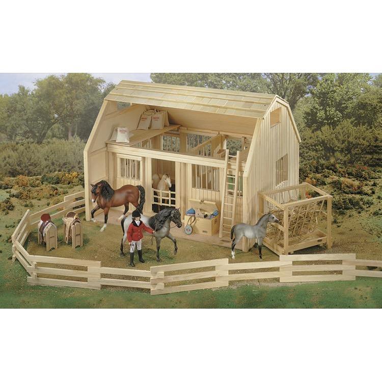 Wood Corral-Breyer-The Red Balloon Toy Store