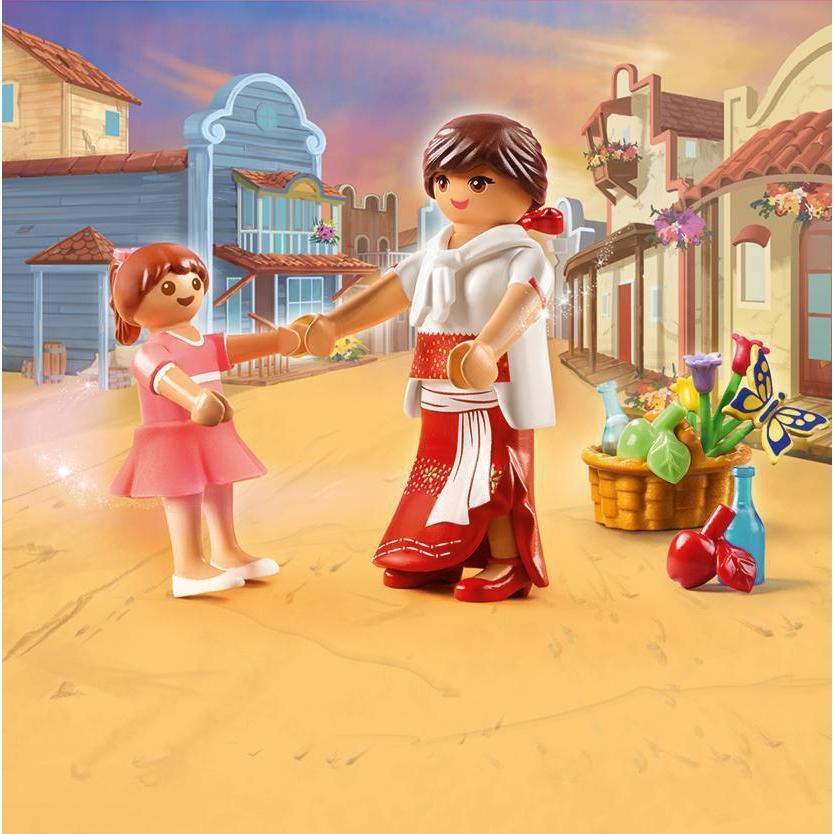 Young Lucky & Mum Milagro-Playmobil-The Red Balloon Toy Store