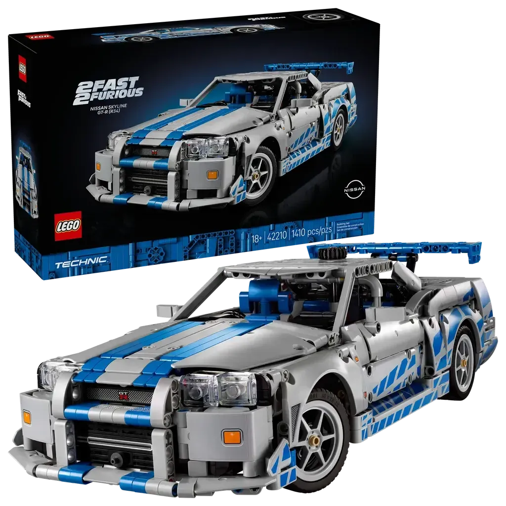 2 Fast 2 Furious Nissan Skyline GT-R (R34) Car-LEGO-The Red Balloon Toy Store