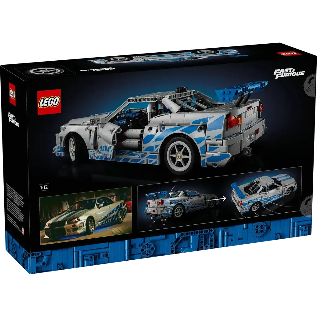 2 Fast 2 Furious Nissan Skyline GT-R (R34) Car-LEGO-The Red Balloon Toy Store