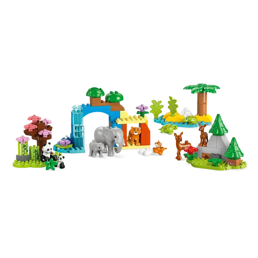 3-in-1 Wild Animals Families-LEGO-The Red Balloon Toy Store