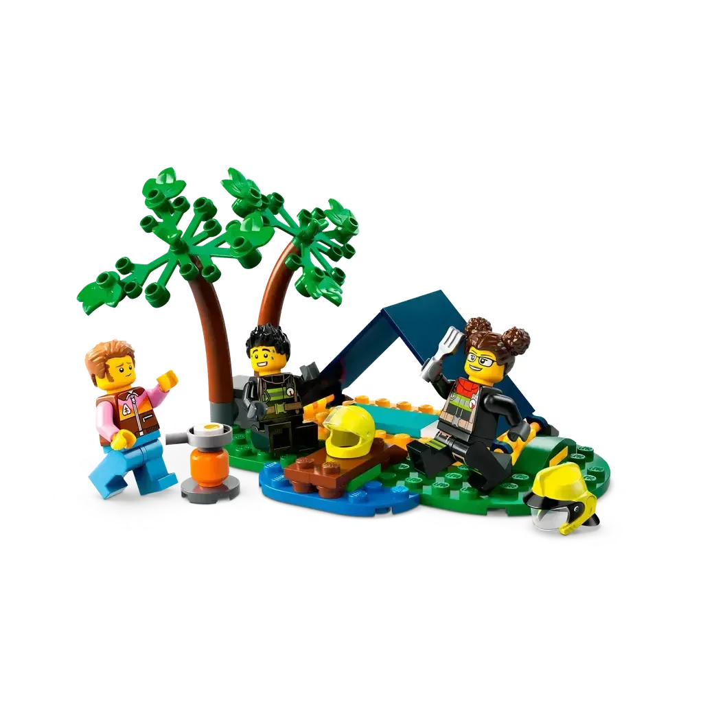 4x4 Fire Truck with Rescue Boat-LEGO-The Red Balloon Toy Store