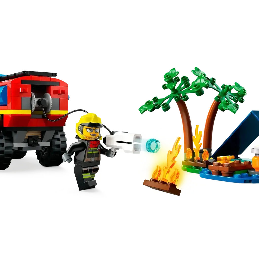 4x4 Fire Truck with Rescue Boat-LEGO-The Red Balloon Toy Store