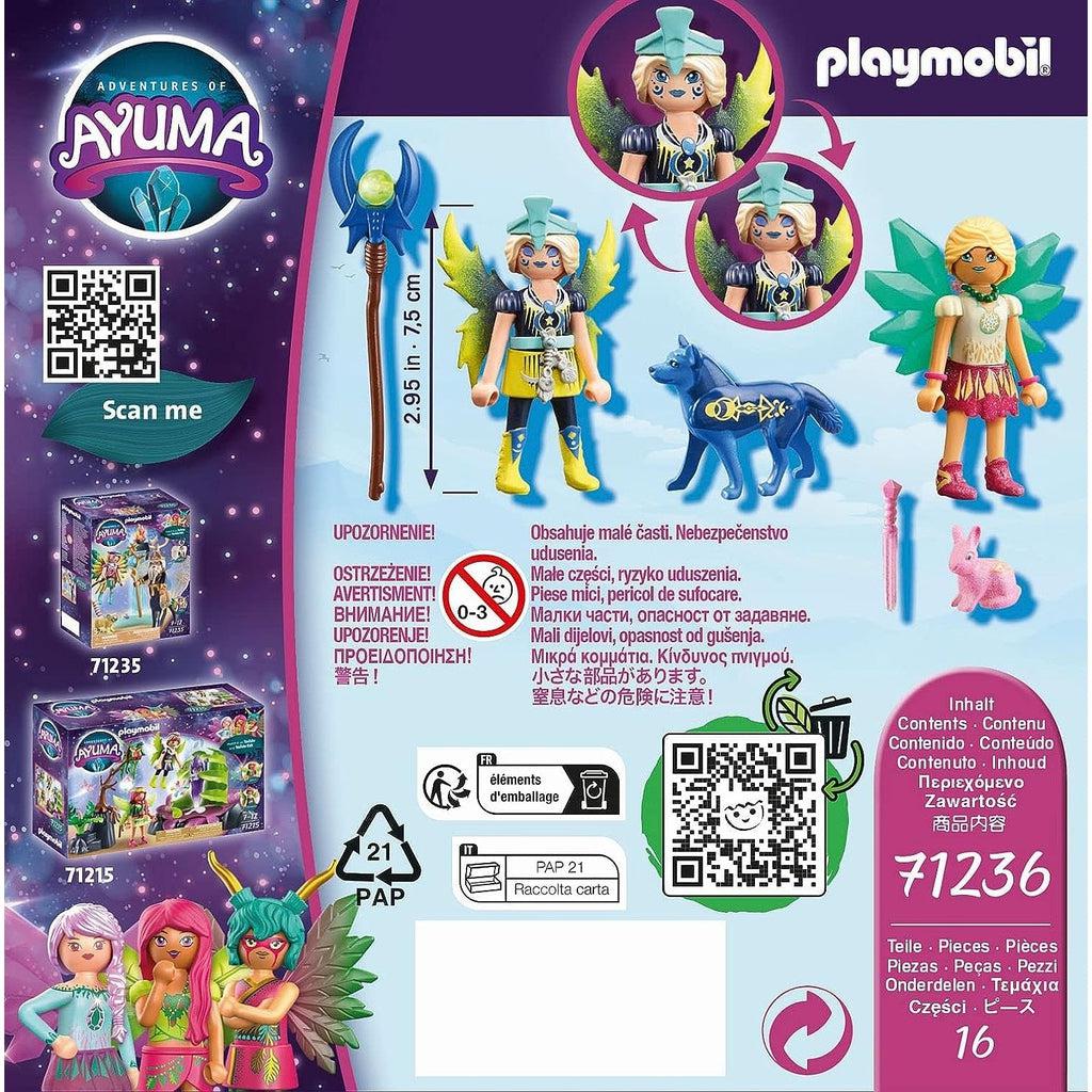 Adventures of Ayuma - Crystal and Moon Fairies with Animals -Playmobil –  The Red Balloon Toy Store