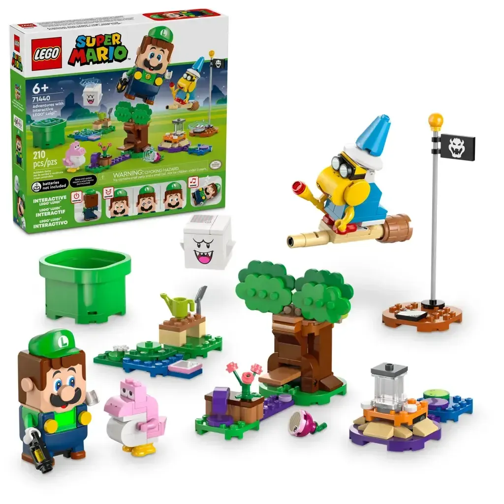 Adventures with Interactive LEGO® Luigi-LEGO-The Red Balloon Toy Store