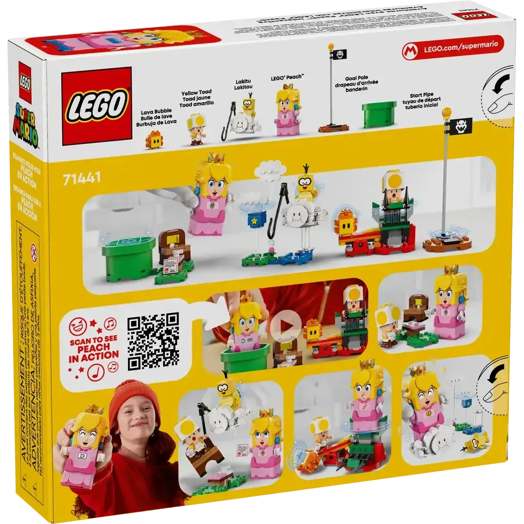 Adventures with Interactive LEGO® Peach#-LEGO-The Red Balloon Toy Store