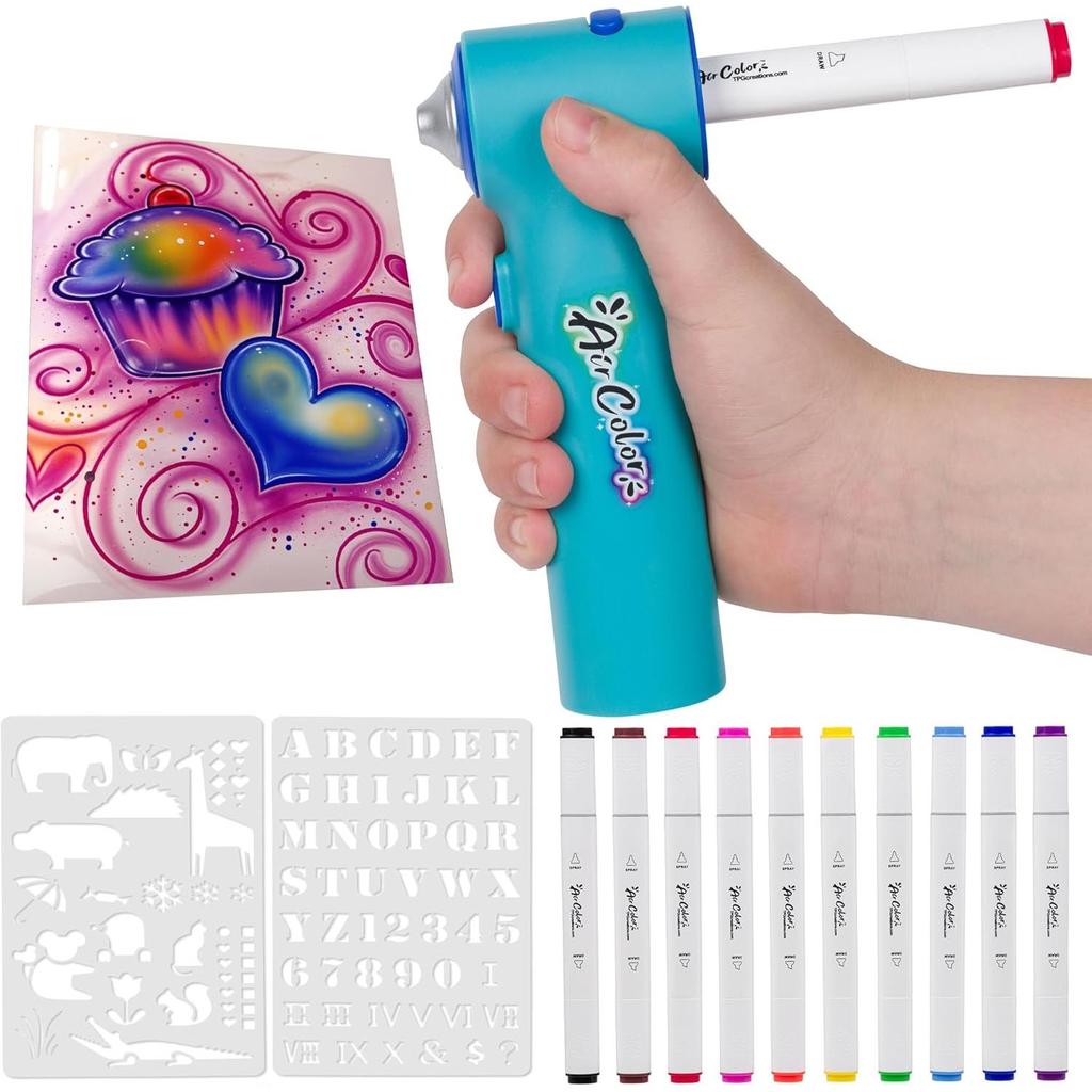 Air Color Airbrush Kit-The Pencil Grip-The Red Balloon Toy Store