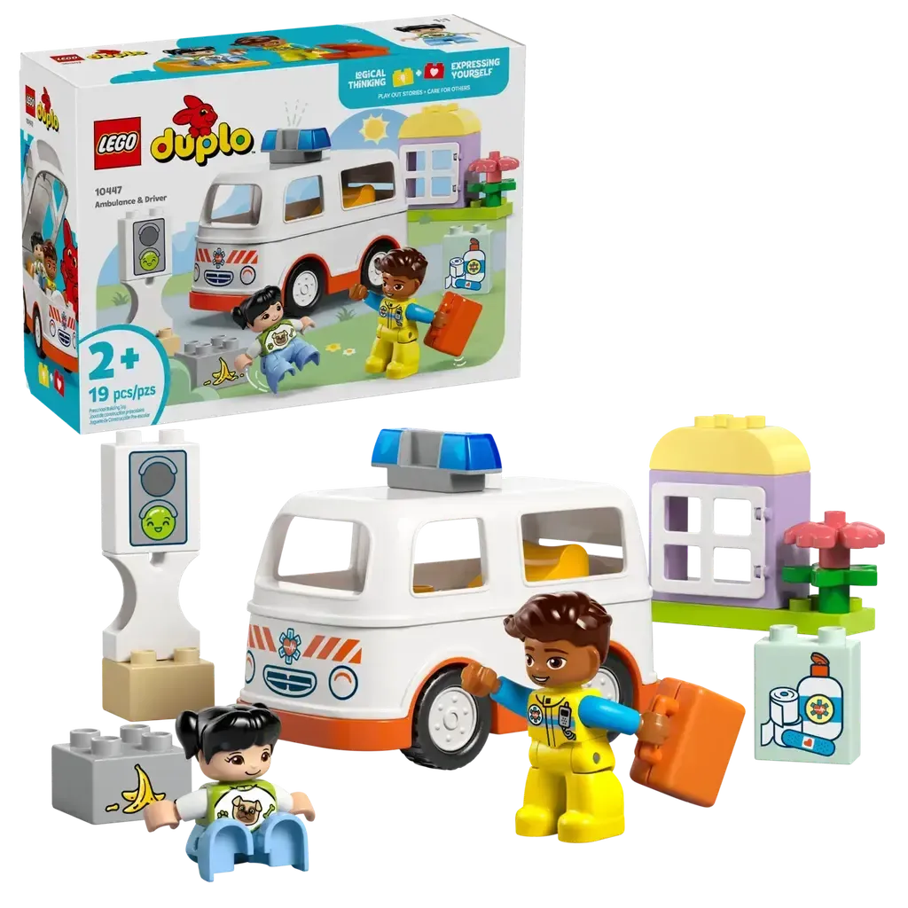 Ambulance & Driver-LEGO-The Red Balloon Toy Store