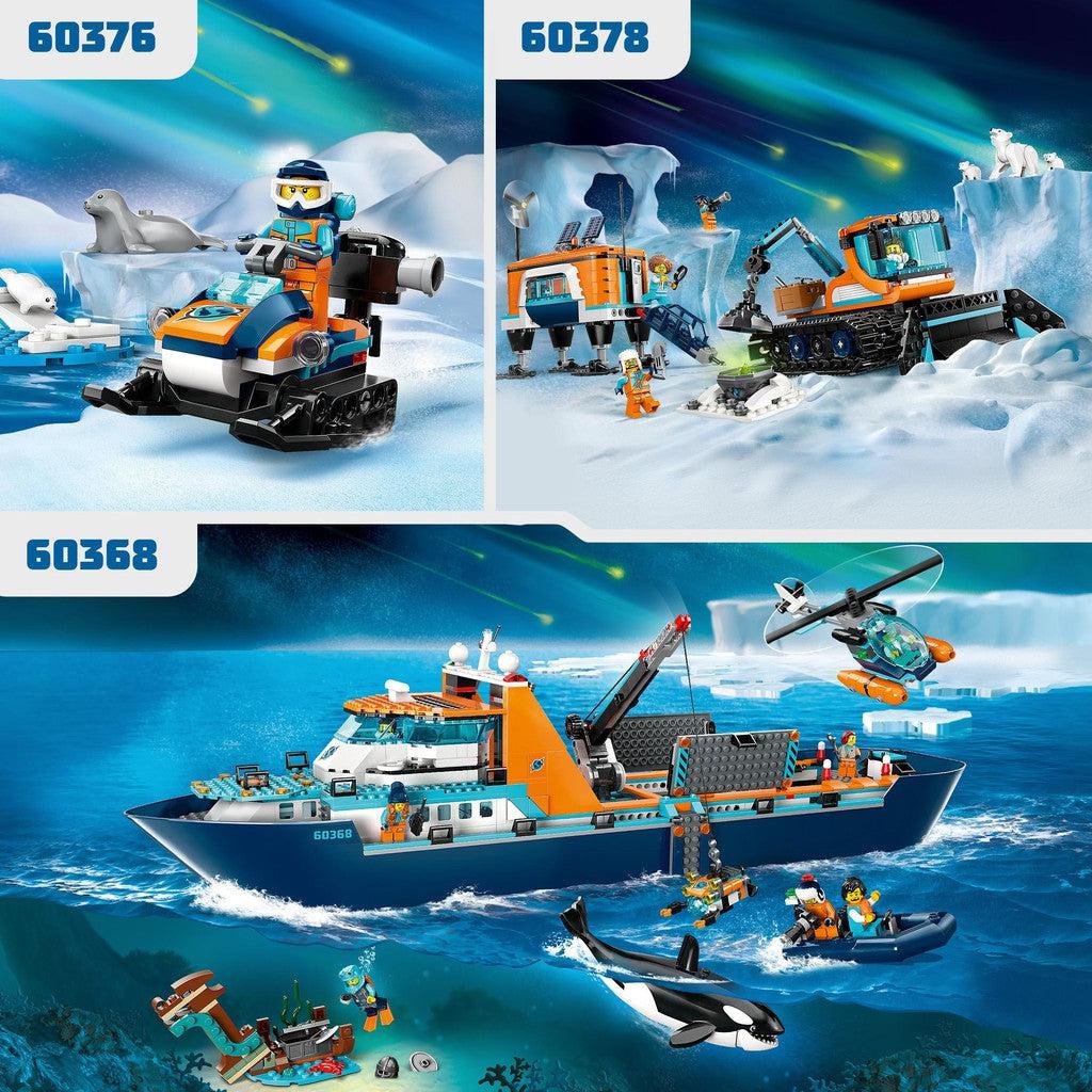 other artic sets are 60376 60368 60378