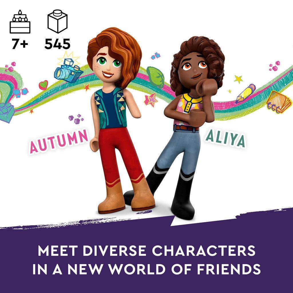 Meet Diverse Characters in a new world of Friends.  for ages 7+ with 545 legos